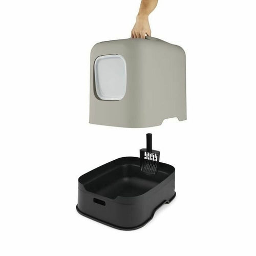 Rotho My Pet CAPUCCINO Cat Litter Box