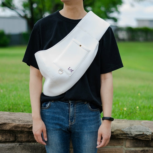Lof Neoprene Pet Sling Carrier – Secure & Stylish Travel for Small Pets