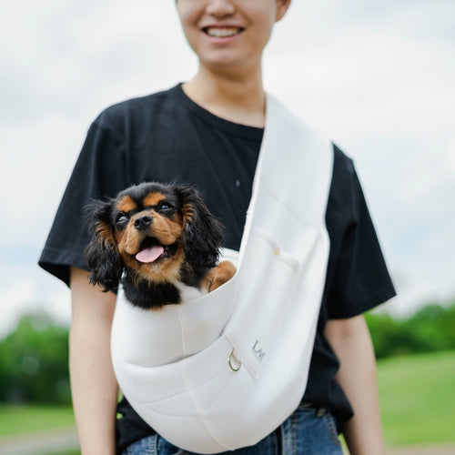 Lof Neoprene Pet Sling Carrier – Secure & Stylish Travel for Small Pets