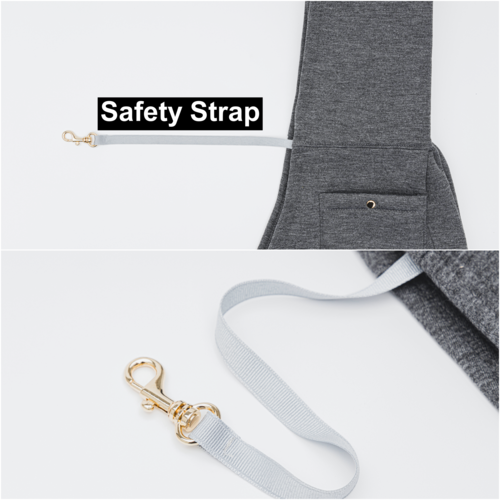 Lof Neoprene Pet Sling Carrier – Secure & Stylish Travel for Small Pets