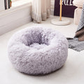 Super Soft Long Plush Calming Pet Bed