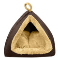 Durable Pet House for Dogs & Cats – Light Brown