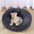 Calming Plush Pet Bed – Ultra-Soft Round Sofa for Cats & Dogs